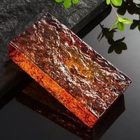Clear Solid Glass Bricks-Waterproof Fire-Resistant Eco-Friendly Partition Walls for Industrial Medical Kitchen Exterior Use