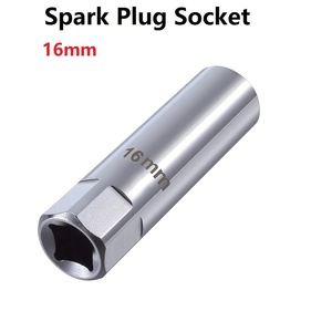 14mm 16mm Manyetik Buji Soketi İnce Duvarlı 360 Derece Döner 3/8 İnç Sürücü CRV Çelik Uzatılmış Uzun Menzilli Oto Tamir Aleti - Product Image 6
