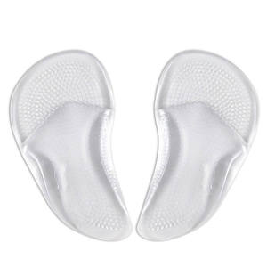 Semelles orthopédiques en PU Support de voûte plantaire en gel pour le soulagement de la douleur au pied Semelles orthopédiques de sport avec matériau en silicone pour le confort - Product Image 6