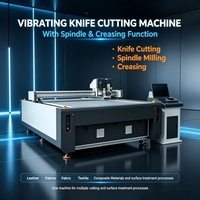Mesin Pemotong Kain Tekstil CNC Industri Otomatis untuk Pelapis Otomotif
