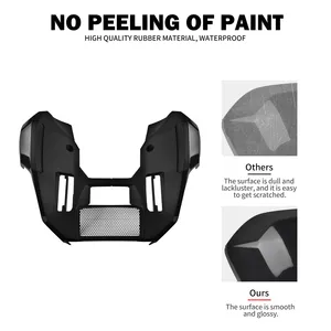 Cubierta de carenado para motocicleta, alerón inferior extendido, negro brillante, para Harley Touring CVO Street Road Glide 2023 en adelante, FLHX FLTRX - Product Image 3