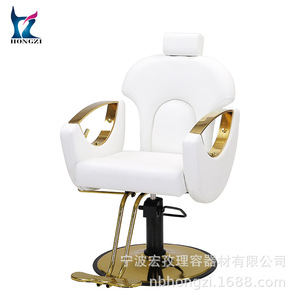 Silla de Peluquería Hidráulica Reclinable Giratoria Hongzhi para Uso Comercial - Product Image 5