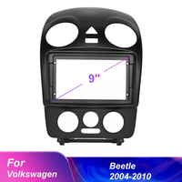 Cadre de tableau de bord d'autoradio de 9 pouces pour VW Volkswagen Beetle 2006-2010