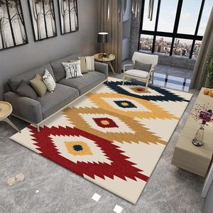 Xinglai Fournisseur en gros Tapis <span class=keywords><strong>de</strong></span> salon unique moderne en rotin à rayures bleues coréennes grand format - Product Image 2