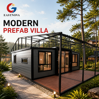 Maison conteneur modulaire préfabriquée moderne de 40 pieds, extensible et portable, certifiée SAA CE, pour bureau ou cabine, modèle Pod 40 pieds
