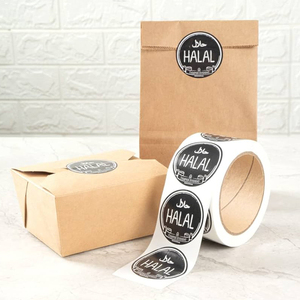Etiqueta Autoadhesiva de Vinilo Ecológica Holográfica con Logotipo Personalizado, Resistente al Agua, Impresa con UV, Brillante, para Café, Alimentos y Bebidas - Product Image 3
