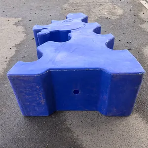 Ayuda de entrenamiento de pie de ala de salto para poste profesional Steeplechase Uso de Pilot Piers Caminos de tráfico de plástico - Product Image 5