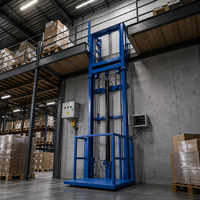 Lift Barang Hidrolik Elektrik dengan Ketinggian yang Dapat Disesuaikan