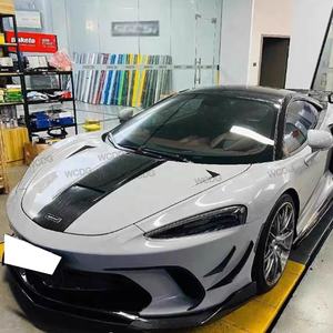 Capó delantero de fibra de medio carbono para <span class=keywords><strong>McLaren</strong></span> GT PRO <span class=keywords><strong>2022</strong></span> + capó de coche cubierta de motor de ventilación de aire kit de carrocería de coche - Product Image 6