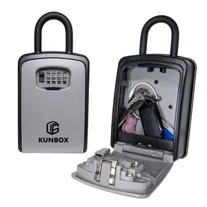 보안 키 XL 대용량 조합 안전 야외 휴대용 잠금 상자 걸쇠 키 사물함