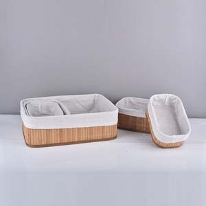 Cesto per la casa di bambù per la biancheria <span class=keywords><strong>da</strong></span> <span class=keywords><strong>bagno</strong></span> - Product Image 2