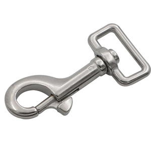 Mousqueton carré pivotant en acier inoxydable 304/316 de haute qualité, 20mm/25mm, pour yachts, animaux de compagnie et usage industriel lourd - Product Image 3