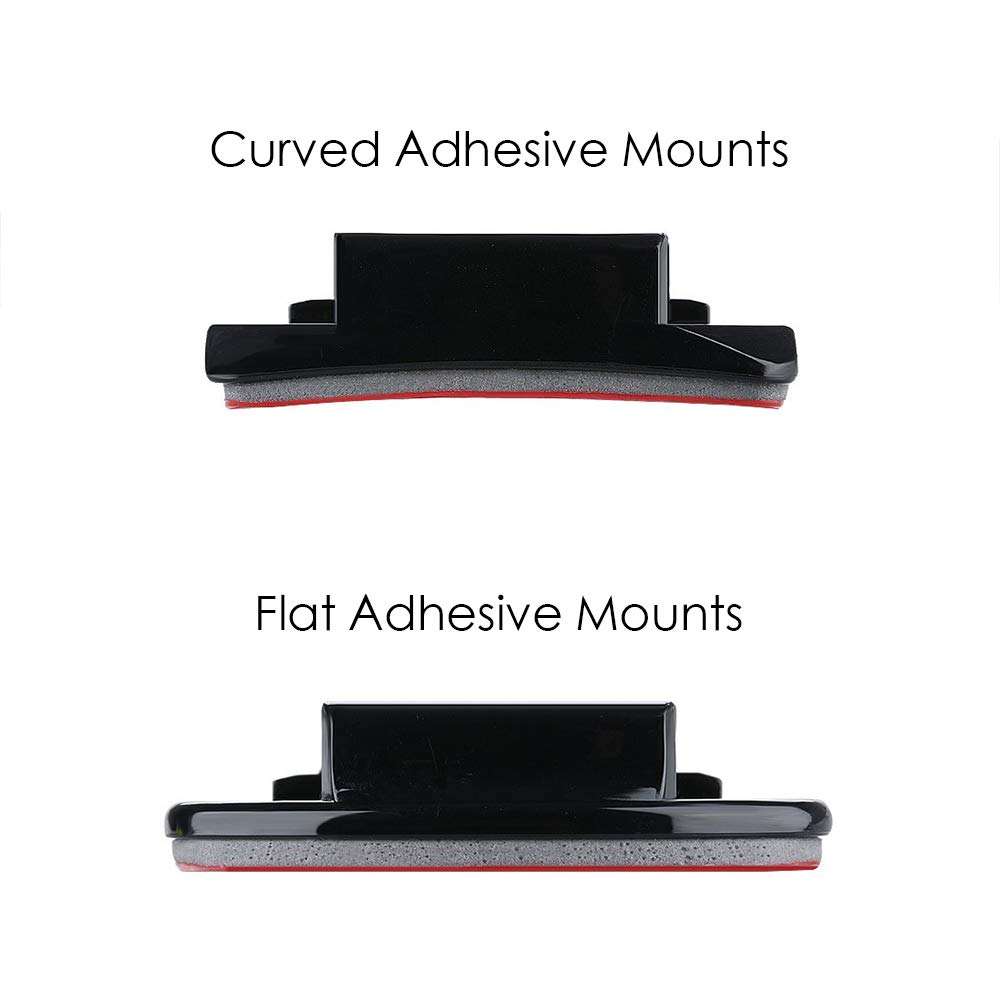 HONGDAK Adhesive Mount Kit Sticky Pads for GoPro Hero 12 11 10 9 8 7 6 5 4 Black Silver Cameras