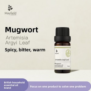 ヨモギ葉エッセンシャルオイル-100%純粋蒸留法による少量カスタマイズ、男性女性用マッサージオイル - Product Image 2