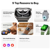 Smartwatch C49 PRO IP68 Impermeabile NFC Assistente Vocale AI Monitoraggio Fitness e Sonno Ricarica Wireless Orologio Sportivo Android C49PRO
