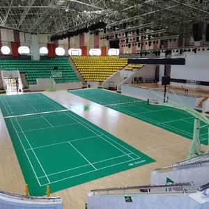 Suelos Deportivos Multiusos Resistentes al Desgaste, Revestimientos Impermeables para Canchas de Voleibol y Fútbol Sala <span class=keywords><strong>en</strong></span> Interiores - Product Image 2