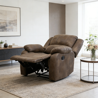Fauteuil inclinable haut de gamme avec accoudoirs, convertible en canapé-lit, pliable, durable, multifonctionnel, en métal, pour salon et chambre à coucher, fabriqué à Dongguan