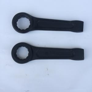 Clé à frapper hexagonale à extrémité unique en fer forgé, métrique, en acier à haute teneur en carbone, avec revêtement par électrophorèse, outil à main industriel, direct usine, 24 150mm - Product Image 1