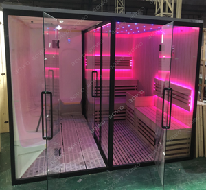 <span class=keywords><strong>Cabine</strong></span> de <span class=keywords><strong>hammam</strong></span> à vapeur extérieure en acrylique avec tabouret en bois plastique imperméable, chaise longue de sauna humide, siège de <span class=keywords><strong>hammam</strong></span> - Product Image 4