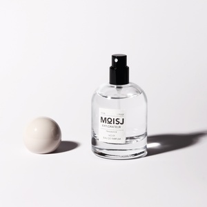 Bouteille d'épaule ronde de cylindre clair de simplicité de 50ml avec le chapeau brillant de boule de Griege - Product Image 5