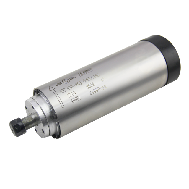 800W Spindle Motor Air Cooling High Speed Machine Tool Spindle  Good Quality with Engine and Bearing Used for Construction