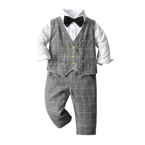 Vendita calda manica lunga, vestito Onam abbigliamento per bambini all'ingrosso abiti 3-8 anni vestiti Casual ragazzi vestiti/ - Product Image 2