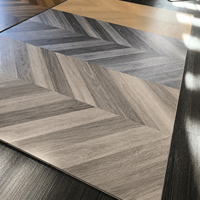 Plancher en vinyle Chevron de qualité supérieure, gaufré EIR, 6 mm 8 mm, plancher en vinyle SPC pour bureau