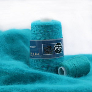 Coomakhác Sang Trọng Ưa Thích Mink Cashmere Sợi 100 Gam Bobbins Cho Tay Đan Phụ Nữ Áo Len Cardigan Thêm Mềm Mại Fluffy Ấm Áp - Product Image 1