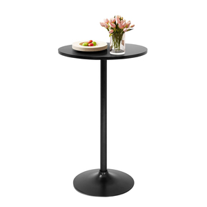 <span class=keywords><strong>Mesa</strong></span> <span class=keywords><strong>Alta</strong></span> Redonda Moderna y Minimalista ADXIN con Base Estable, Diseño Ecológico <span class=keywords><strong>para</strong></span> <span class=keywords><strong>Cocina</strong></span>, Bar, Comedor, Bistro - Product Image 1
