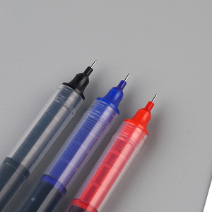 12pcs/<strong>set</strong> Rolling Pens Quick-drying 0.5mm Fine Point Rollerball Pens Straight Liquid Gels Pens for <strong>Writing</strong> - Product Image 3