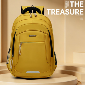 Men's Oxford Cloth <b>Backpack</b> <b>Large</b> Capacity 20-35L Detachable Straps For Business Travel Casual Use Student School Bag - Product Image 3