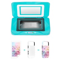 Machine de transfert de film 3D universelle pour surfaces incurvées, compatible avec les moules, pour coques de téléphone DIY, prise en charge des commandes en gros