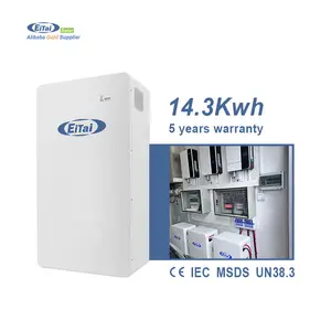Great Power Ess 20Kwh Batterie au lithium Lifepo4 Stockage 15 Kwh 48 V 300 Ah Fournisseur d'énergie solaire Stock UE avec énergie solaire