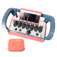 Control Remoto Inalámbrico de Alta Resistencia con 7 Joysticks, Monitor LCD y Acelerador de Motor para Sistema de Conversor de Frecuencia