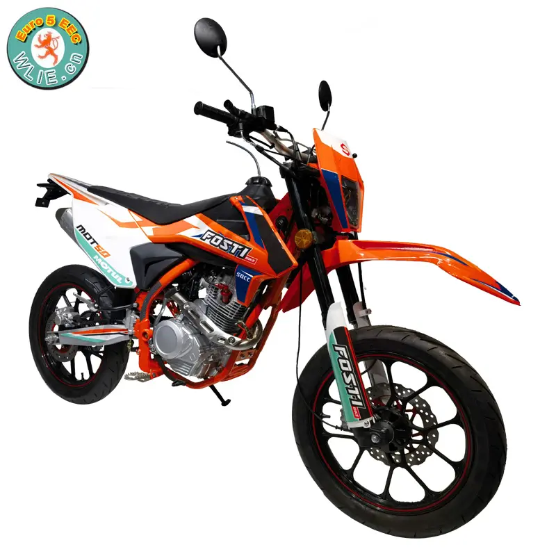 Motocross 125cc Two Wheels Motorcycles Best Price Scooter Motorcycle 2019 50cc Dirt Bike DB50 Pro With Euro 5 EEC COC