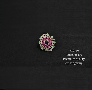 Anillo de Dedo Ajustable de Latón con Circonita Cúbica Chapada en Oro, Joyería de Moda para Boda y Compromiso, Regalo para Mujer - Product Image 6