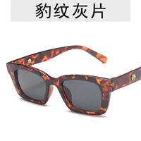 Viahap — lunettes de soleil vintage pour hommes et femmes, petit carré, plastique, rétro, UV400, 5243