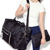 Sac fourre-tout floral mignon pour femmes sac à main pliable voyage polochon hôpital sac mode Weekender sacs fermeture éclair nuit transporter OnChecked