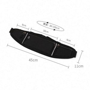 Riñonera Deportiva Oxford para Actividades al Aire Libre, Cinturón para Correr, Bolsa para Teléfono, Mini Riñonera Impermeable - Product Image 2