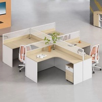 Poste de travail pour personnel, poste de travail en open space, poste de travail pour 2 à 6 personnes