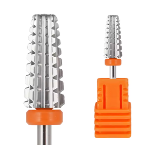 ดอกสว่านเจียรเล็บ 3/32"5 in 1 ทำจากทังสเตนคาร์ไบด์ รุ่น 5XC 3XC สำหรับเจียรอะคริลิก เจล ขัดเงา ใช้สำหรับทำเล็บที่ร้านเสริมสวยหรือที่บ้าน - Product Image 6