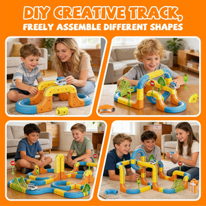 Juego de Tren Magnético de 118 Piezas, Regalo para Niños y Niñas, Juguetes de Tren Eléctrico, Vías 3D, Regalos STEM de Cumpleaños para Niños - Product Image 5