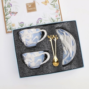 Discount European Classic Blue Ceramic <b>Tea</b> <b>Set</b> Gift Box - Product Image 5