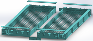 משקל משאית דיגיטלי מפלדה מבית HANGYANG למשקל בטון ומלט, 80/100/50 טון, תאי עומס, דגם QSD, מחוון HY-C1 - Product Image 3
