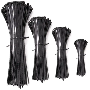 Lot de 100 attaches-câbles en nylon autobloquantes robustes, attaches en plastique de qualité supérieure, attaches qui ne se cassent jamais, YS 7,6*380 mm - Product Image 2