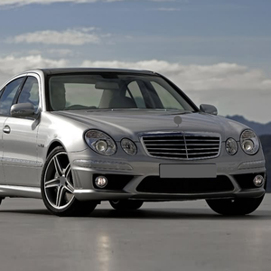 Faldón lateral de parachoques delantero envolvente grande, rejilla de parachoques trasero para <span class=keywords><strong>Mercedes</strong></span> <span class=keywords><strong>Benz</strong></span> Clase <span class=keywords><strong>E</strong></span> W211, actualización de modificación E63AMG - Product Image 5