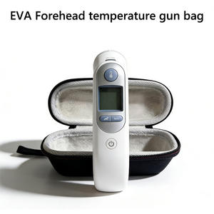 Kotak Penyimpanan Termometer Telinga EVA Portabel OEM Tahan Air Kotak Pelindung Termometer Digital Elektronik Keras untuk Penggunaan di Rumah - Product Image 2