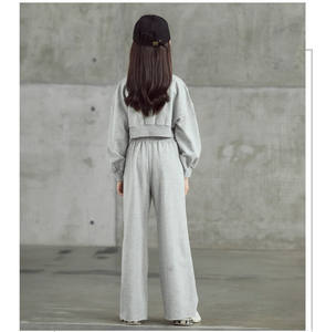 Conjuntos de Ropa para Niñas, Moda Otoñal Europea, Sudadera Deportiva, Pantalones Deportivos, Estilo Hip Hop, Ropa para Adolescentes - Product Image 5