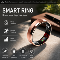 Anneau intelligent OEM avec algorithme de haute précision pour surveiller l'état physique, analyse scientifique du sommeil, gestion quotidienne de la santé