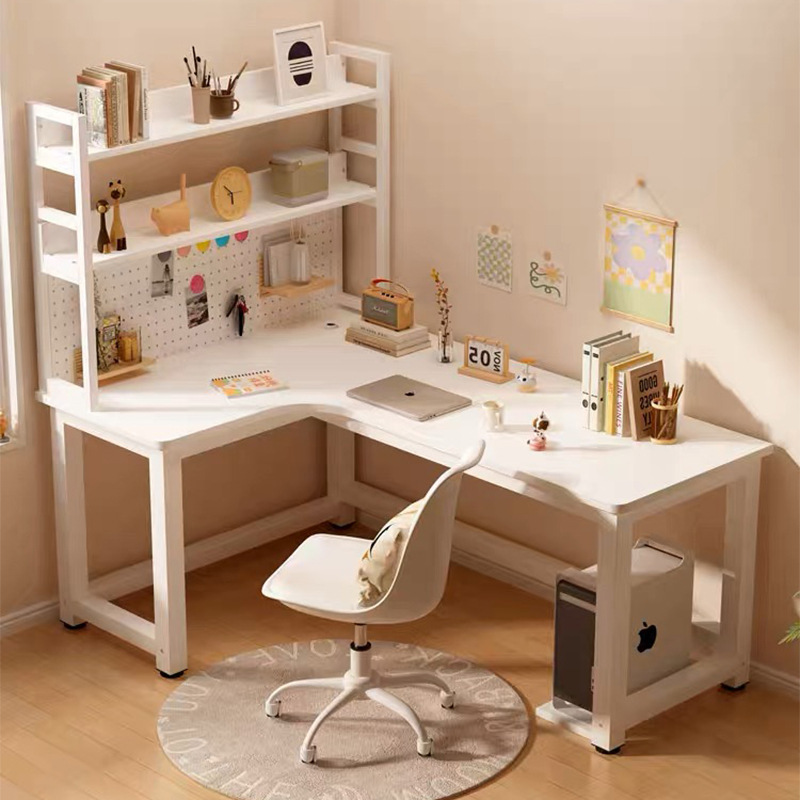 Cream white 12080-left style-bookshelf not included